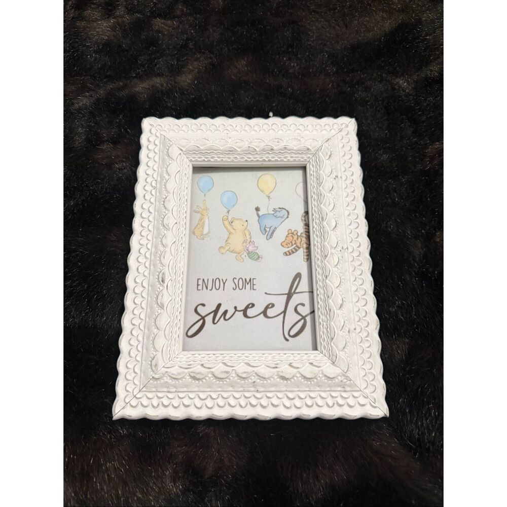 Ornate White Shabby Chic 5x7 Picture Frame Baroque Rococo Style